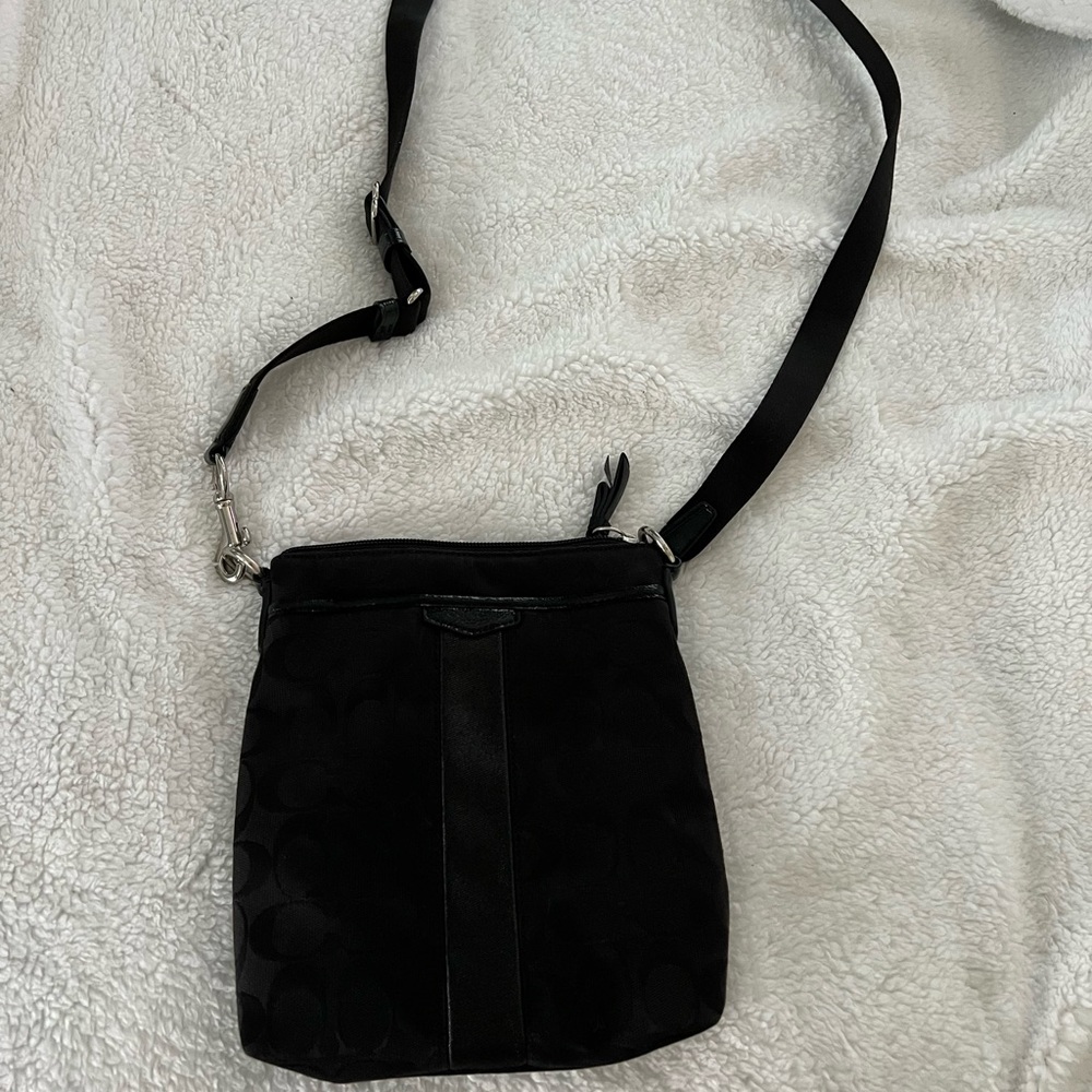 Coach Signature Nylon Crossbody - Used